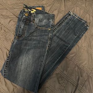 Seven7 jeans tummyless high rise skinny size 6